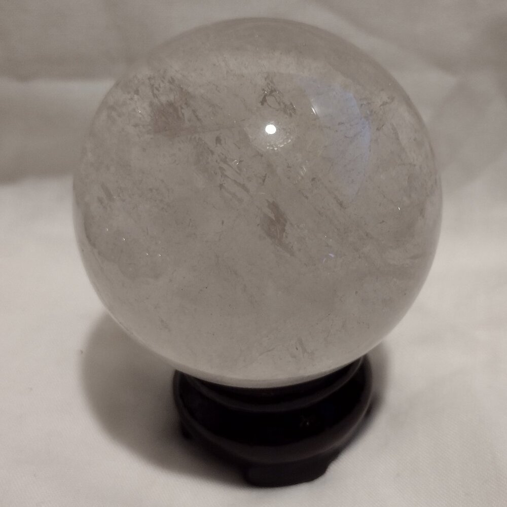 Quartz Crystal Sphere 60mm - Picture 4 of 5